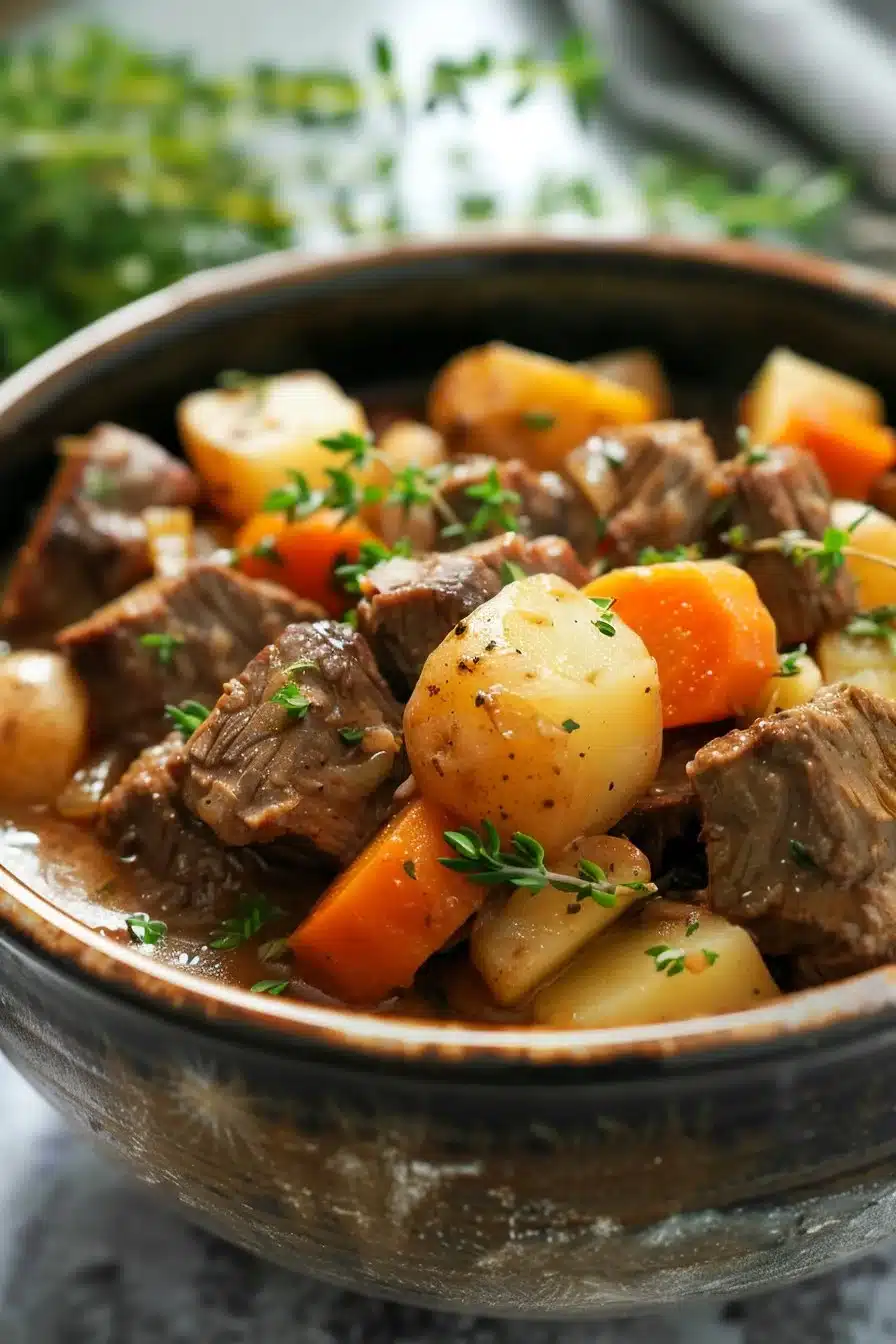 Hearty Country Beef and Potato Stew