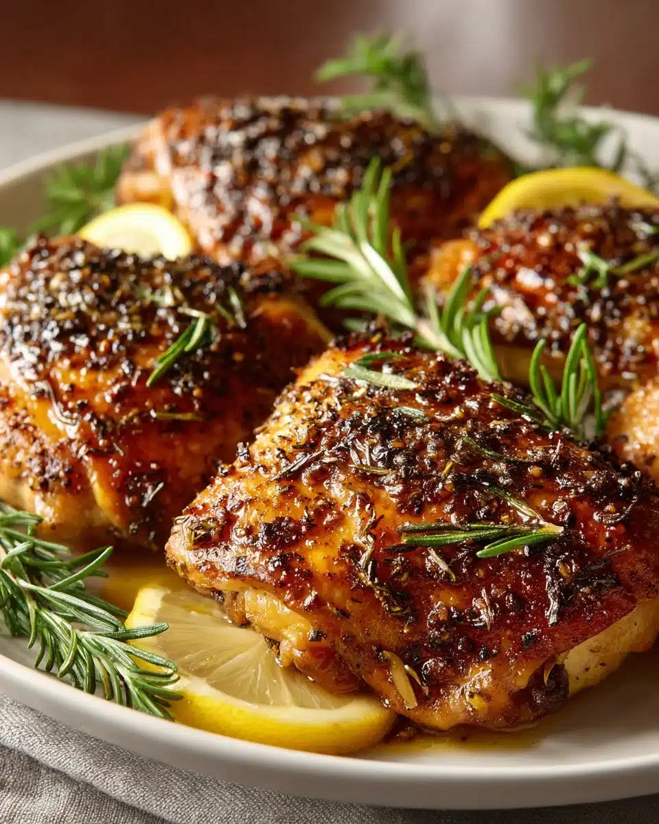 Herb Roasted Chicken Quarters Herb Roasted Chicken Quarters