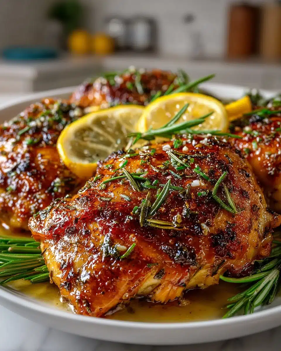Herb Roasted Chicken Quarters Herb Roasted Chicken Quarters
