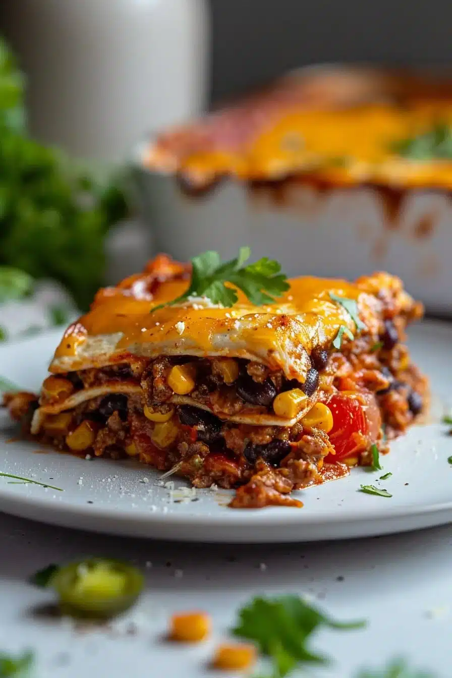 Homestyle Beef Enchilada Casserole Homestyle Beef Enchilada Casserole