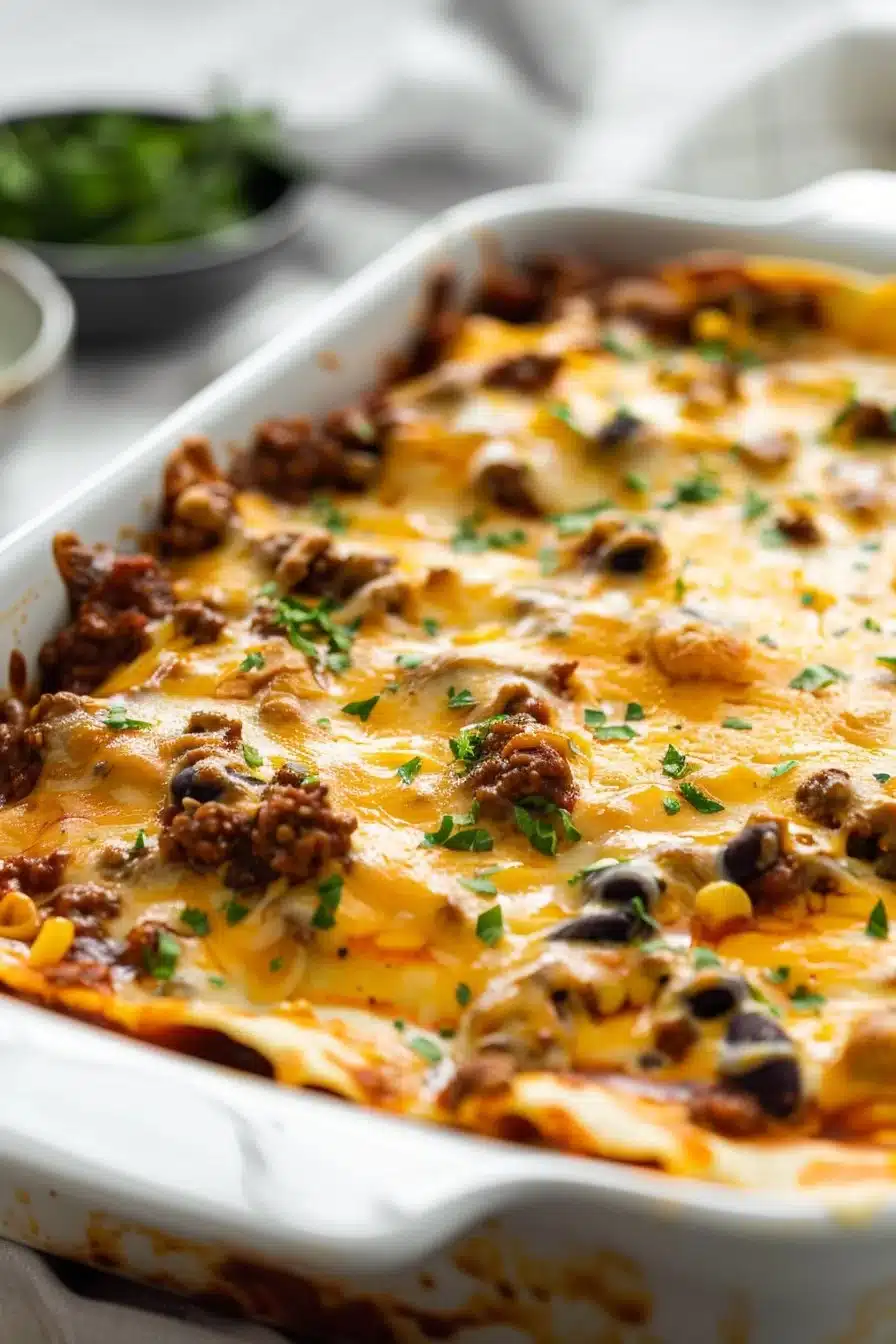 Homestyle Beef Enchilada Casserole Homestyle Beef Enchilada Casserole