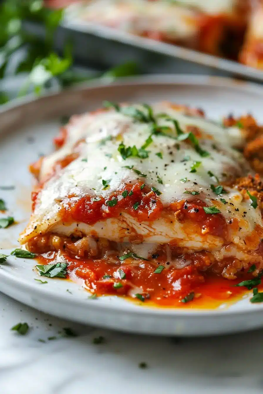 Homestyle Chicken Parmesan Bake