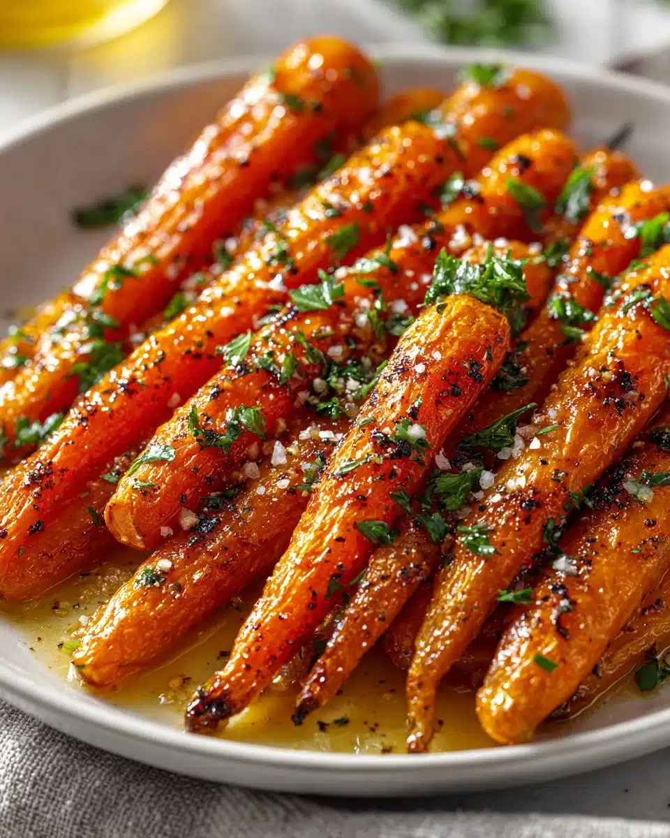 Honey Glazed Roasted Carrots Honey Glazed Roasted Carrots