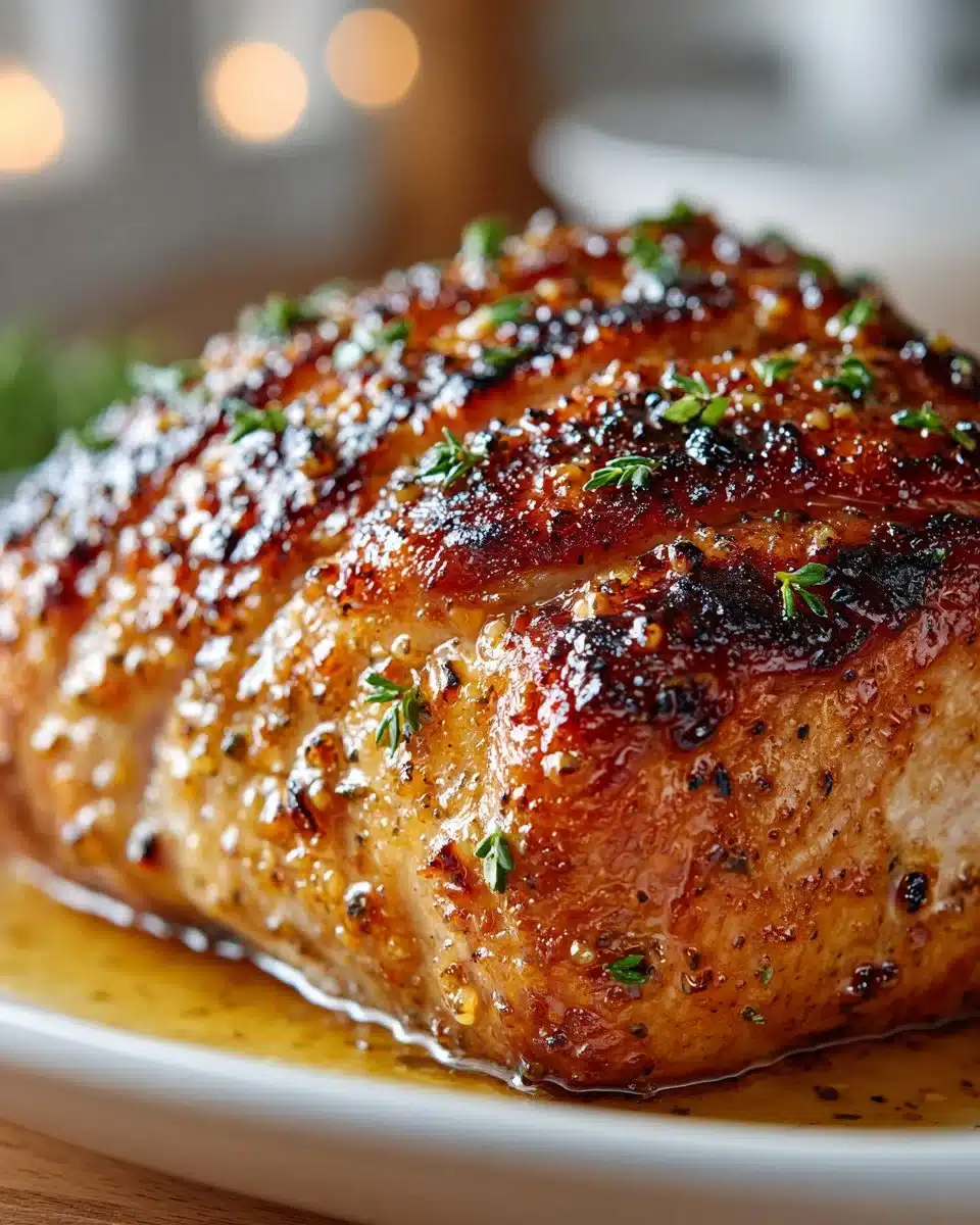 Honey Mustard Marinated Turkey Breast Honey Mustard Marinated Turkey Breast