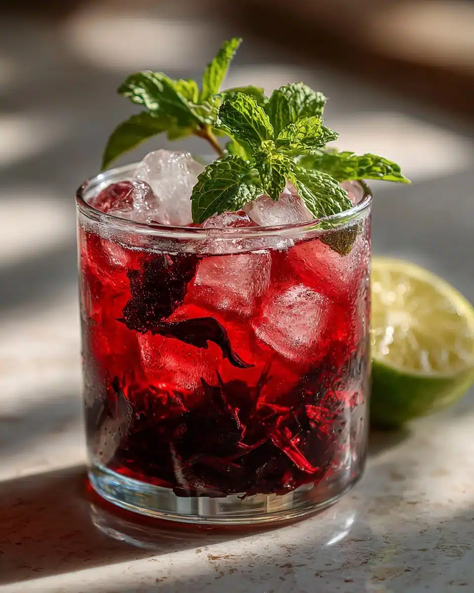 iced hibiscus and mint tea 2026 04 16 023500