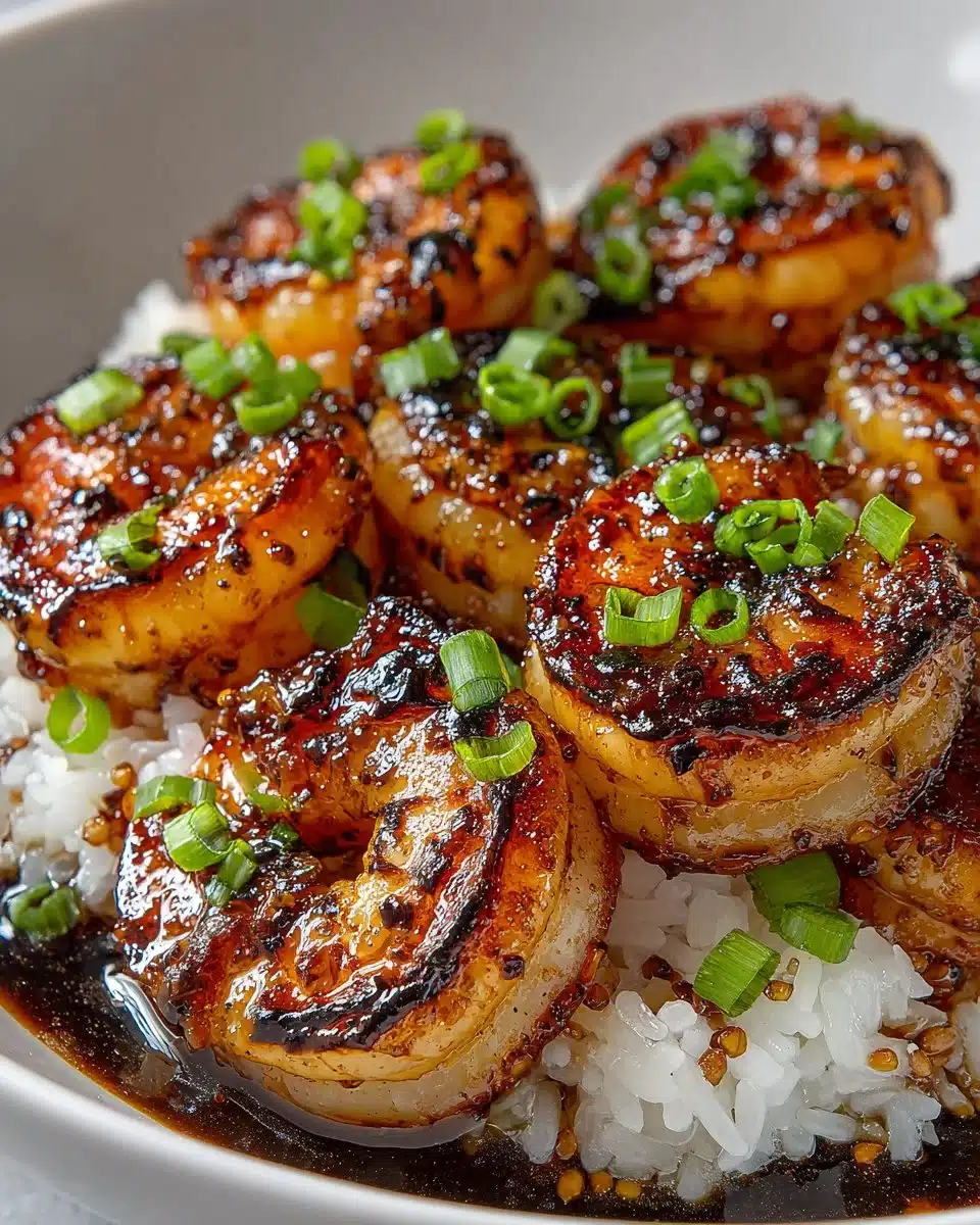 Irresistible Honey Garlic Shrimp Bowls Irresistible Honey Garlic Shrimp Bowls
