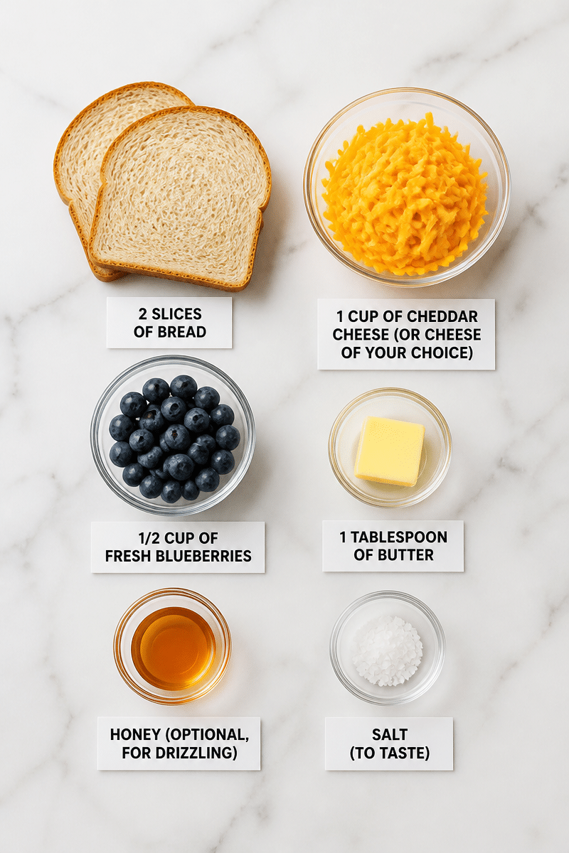 juicy blueberry grilled cheese 3