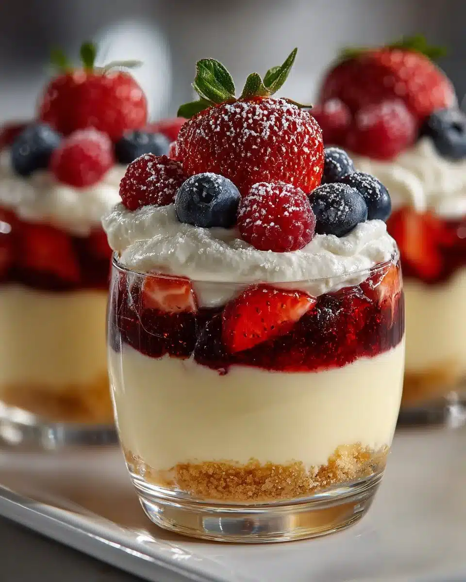 Layered Berry and Vanilla Pudding Cups Layered Berry and Vanilla Pudding Cups