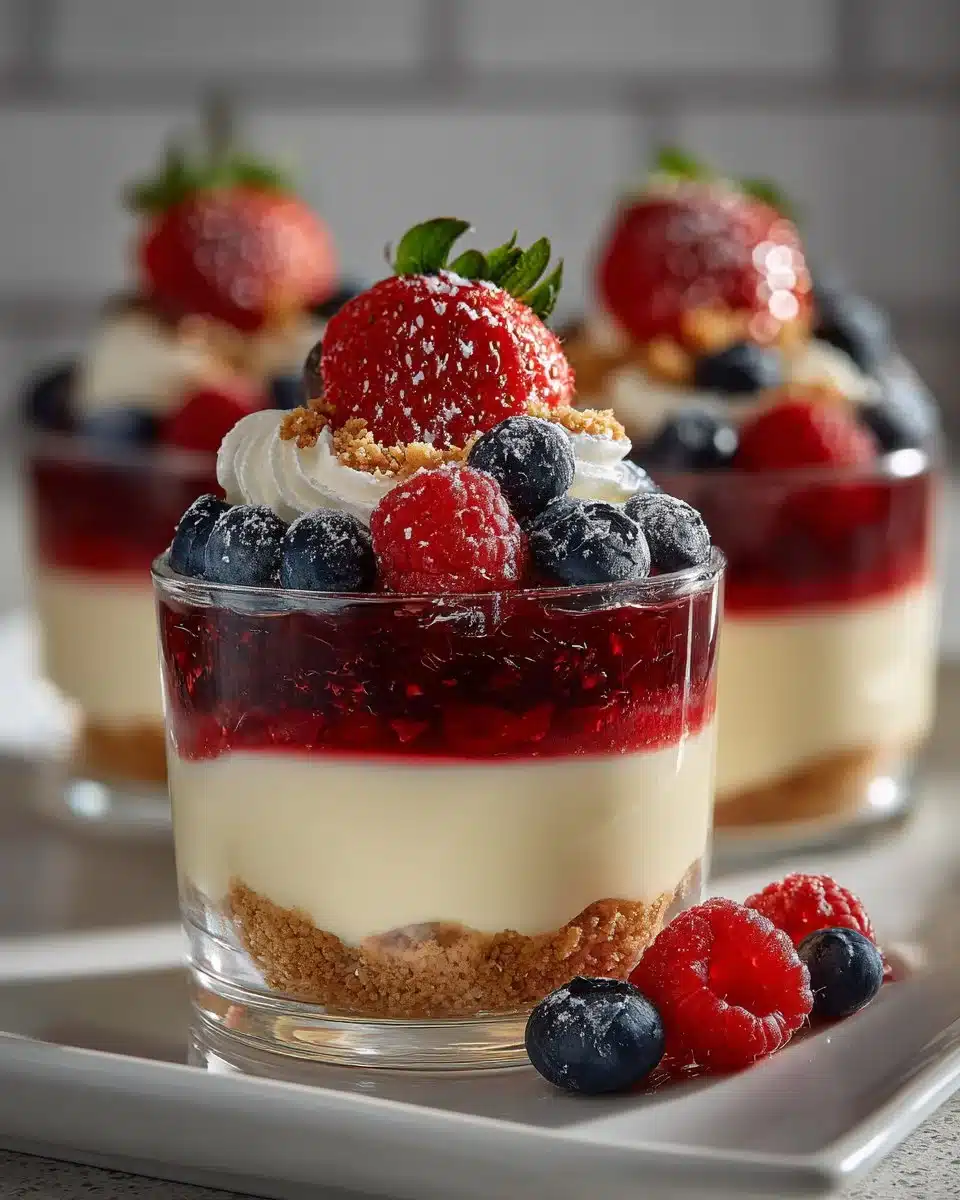 Layered Berry and Vanilla Pudding Cups Layered Berry and Vanilla Pudding Cups