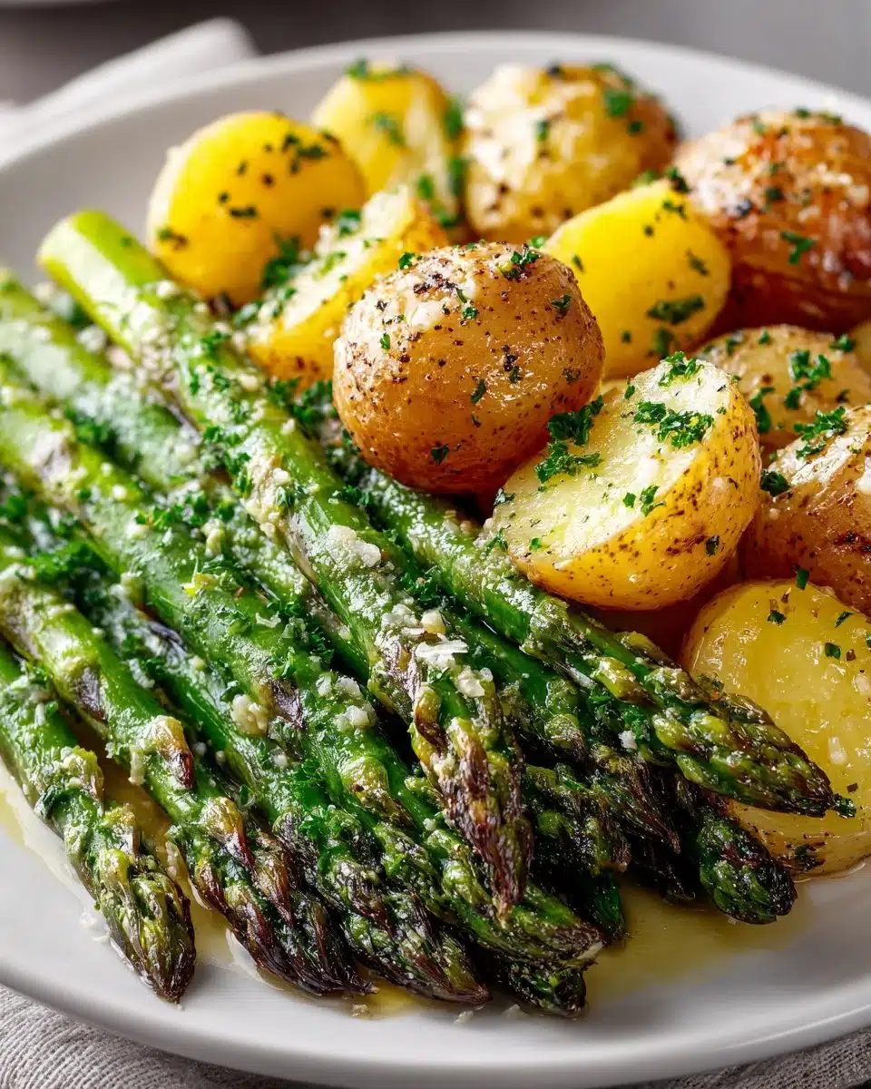 lemon garlic butter roasted asparagus and potatoes 2026 04 02 001641