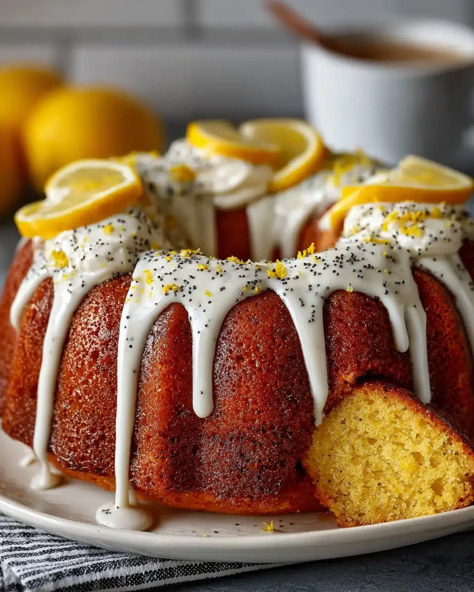 Lemon Poppy Seed Bundt Cake Lemon Poppy Seed Bundt Cake