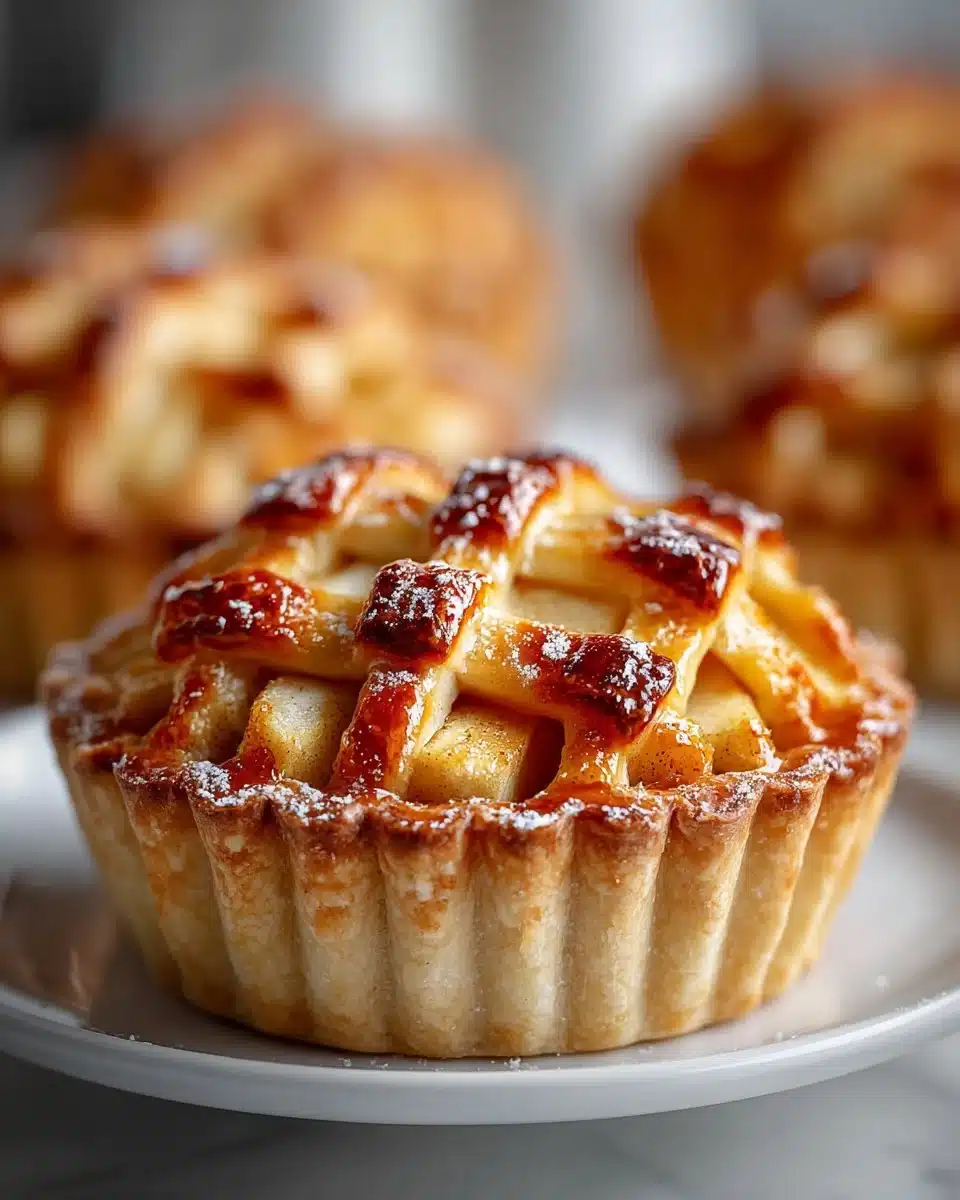 Mini Apple Pie Tarts with Cinnamon Mini Apple Pie Tarts with Cinnamon