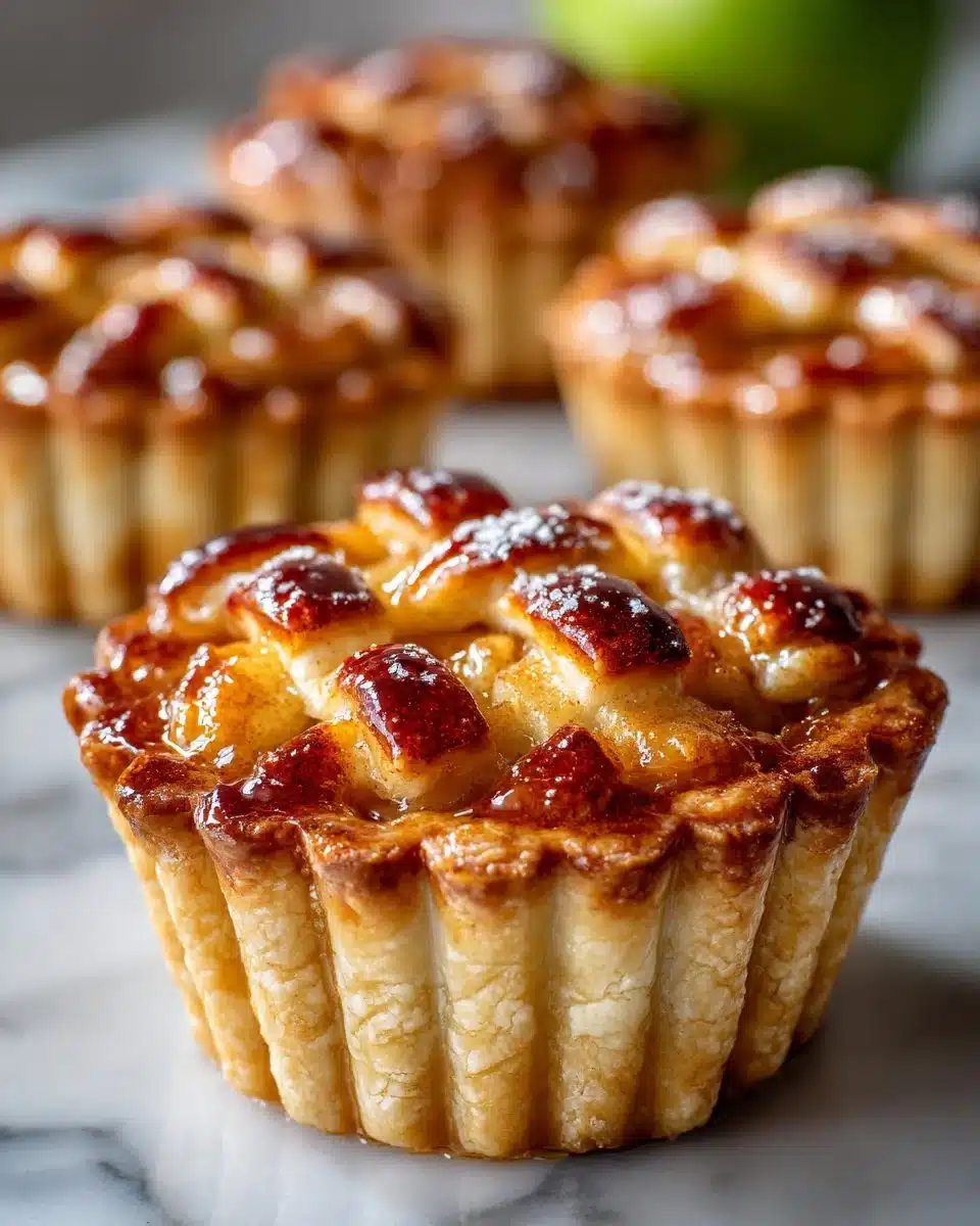 Mini Apple Pie Tarts with Cinnamon Mini Apple Pie Tarts with Cinnamon