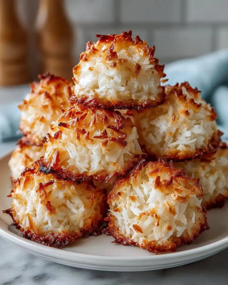No Bake Coconut Macaroons No Bake Coconut Macaroons