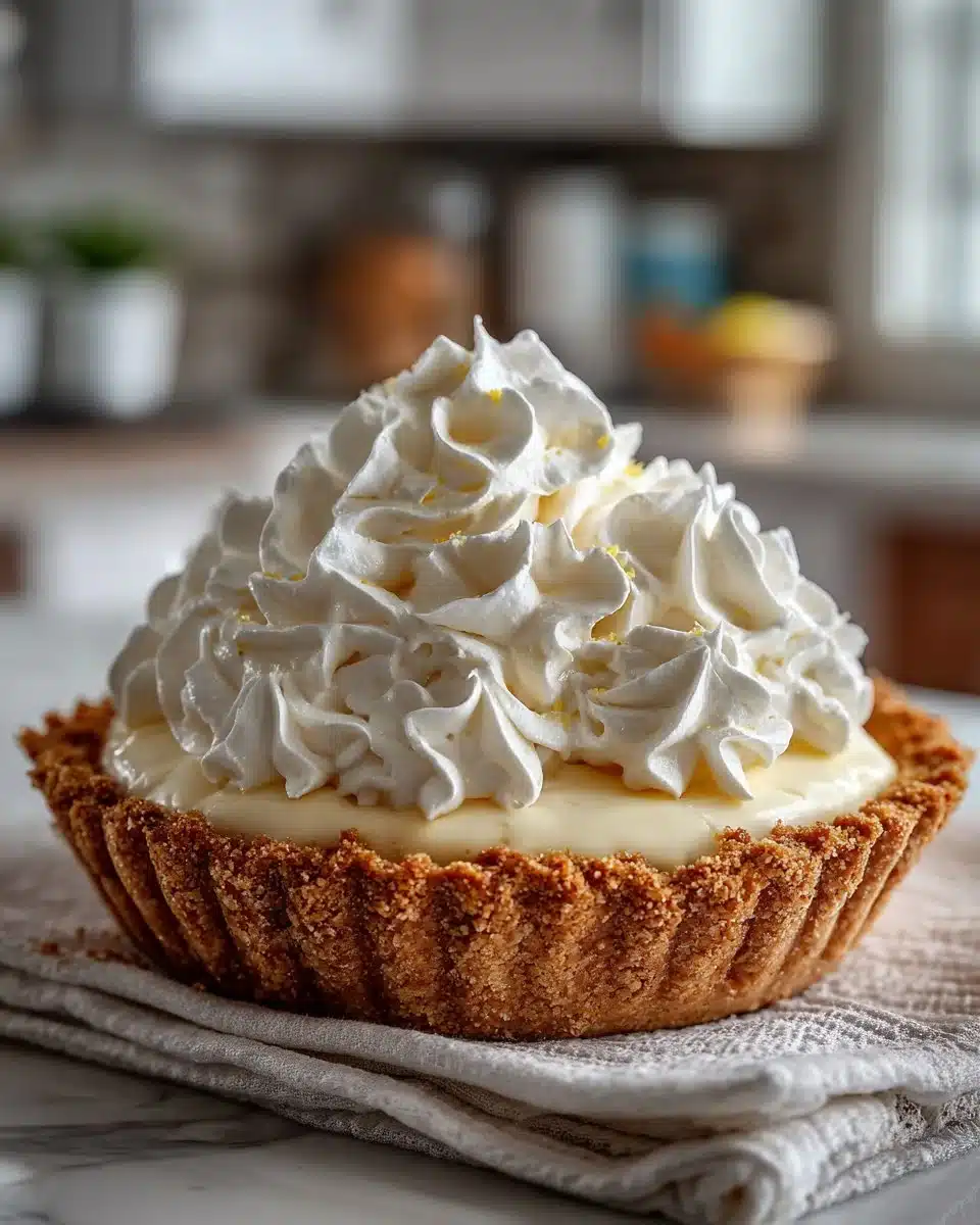 No Bake Lemon Cream Pie