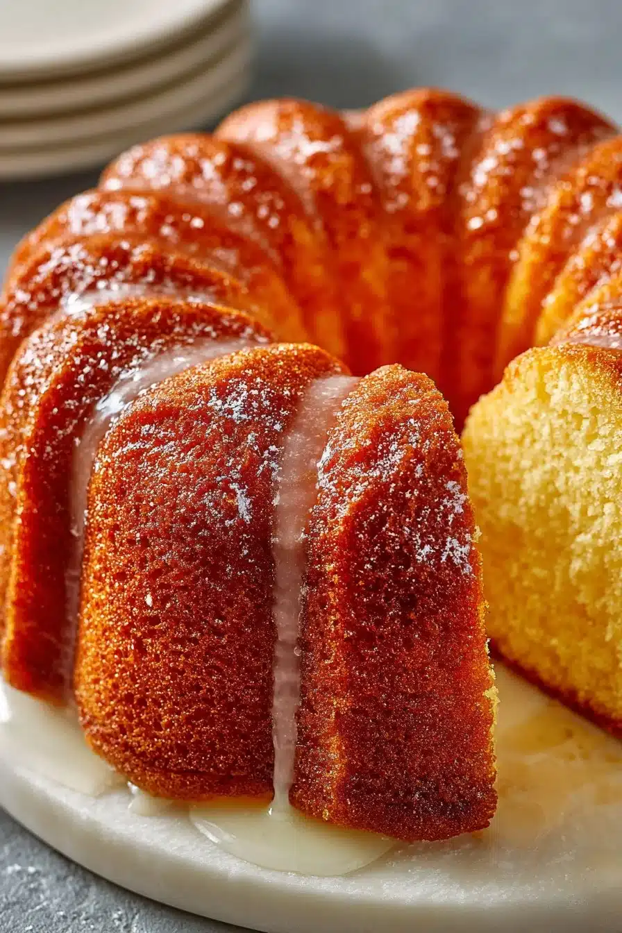 Old Fashioned Grandmas Vanilla Pound Cake