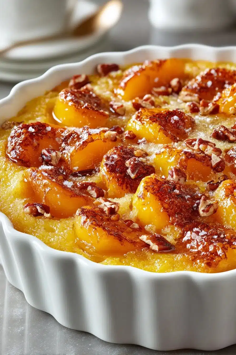 Old Fashioned Sweet Peach Dump Cake old fashioned sweet peach dump cake 2026 04 28 221947