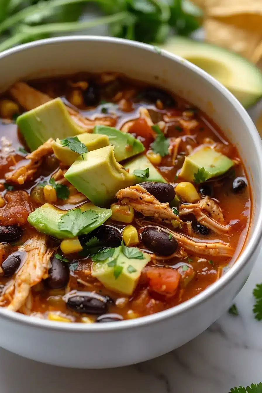 Pioneer Inspired Chicken Tortilla Soup