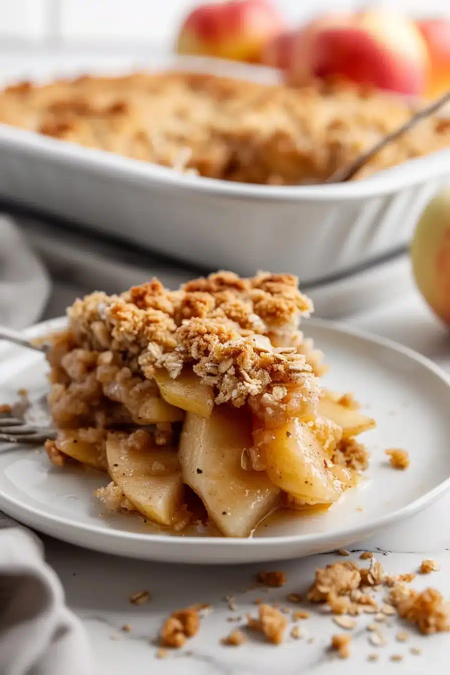 Quick and Easy Homemade Apple Cobbler Dessert