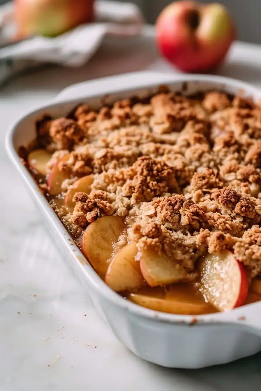 Quick and Easy Homemade Apple Cobbler Dessert