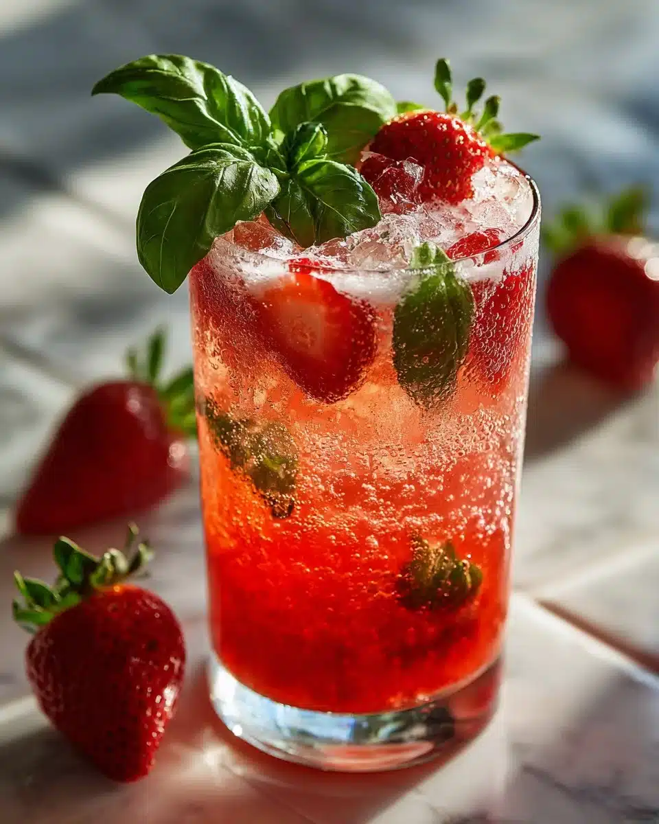 Refreshing Strawberry Basil Lemonade Mocktail refreshing strawberry basil lemonade mocktail 2026 04 22 180629