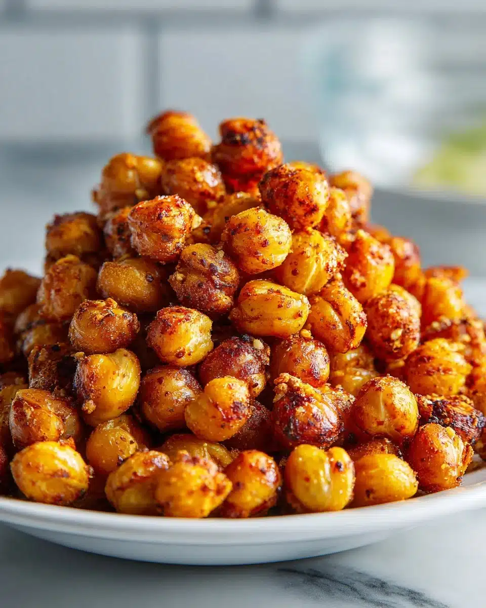 Roasted Chickpeas with Smoky Paprika and Lime Roasted Chickpeas with Smoky Paprika and Lime