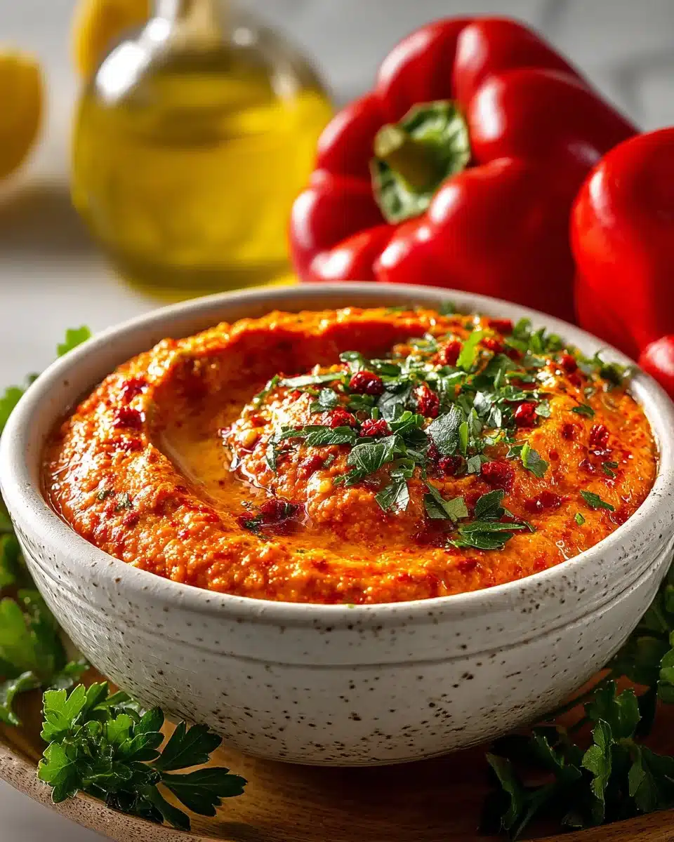 Roasted Red Pepper and Eggplant Dip Roasted Red Pepper and Eggplant Dip