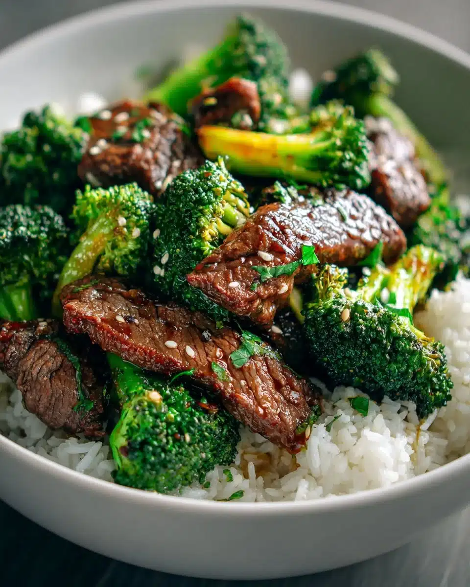 Sheet Pan Beef and Broccoli Dinner