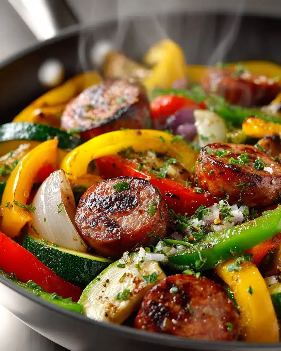smoked beef sausage and vegetable skillet 2026 04 15 020547