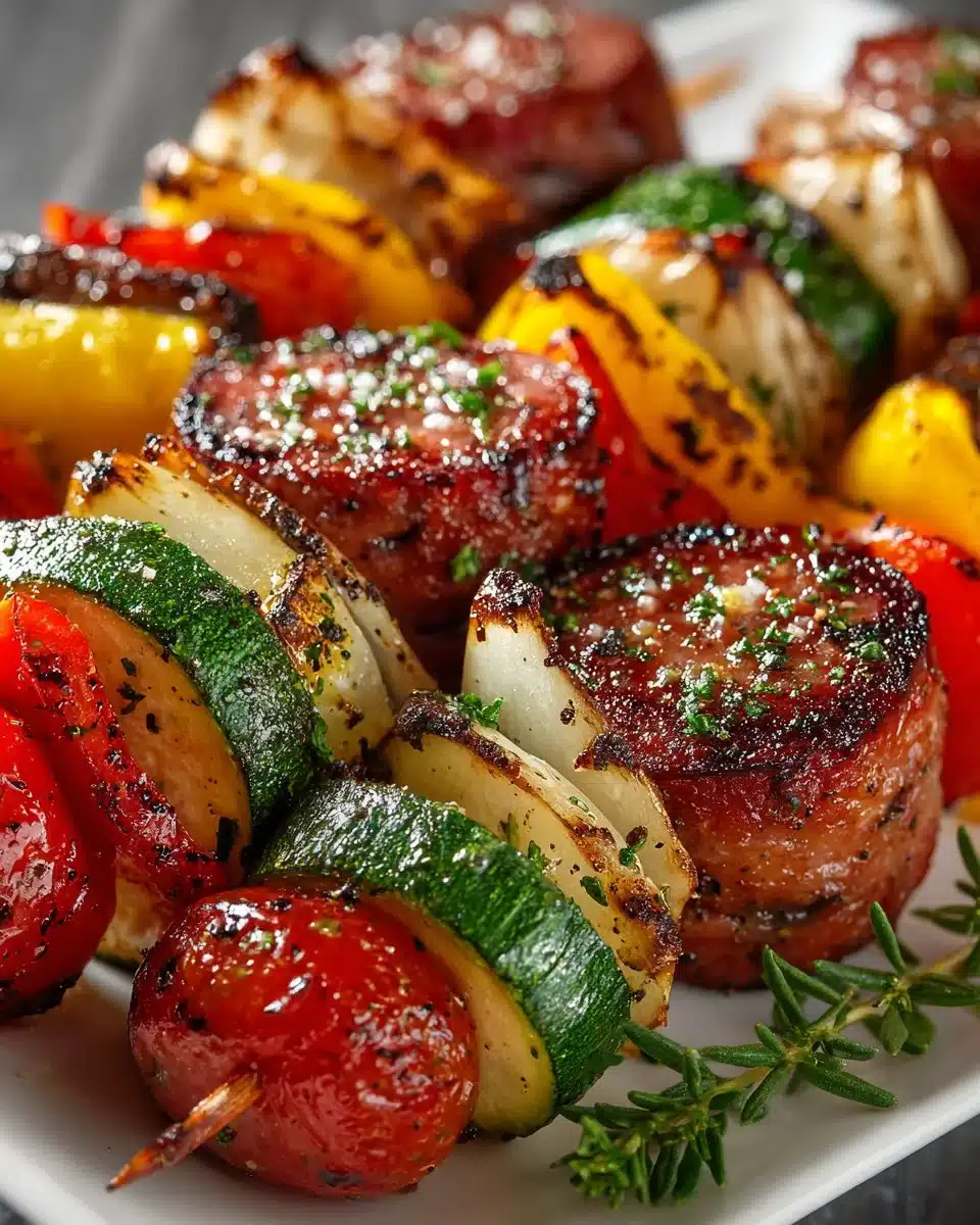 Smoked Turkey Sausage and Vegetable Skewers smoked turkey sausage and vegetable skewers 2026 04 11 010836