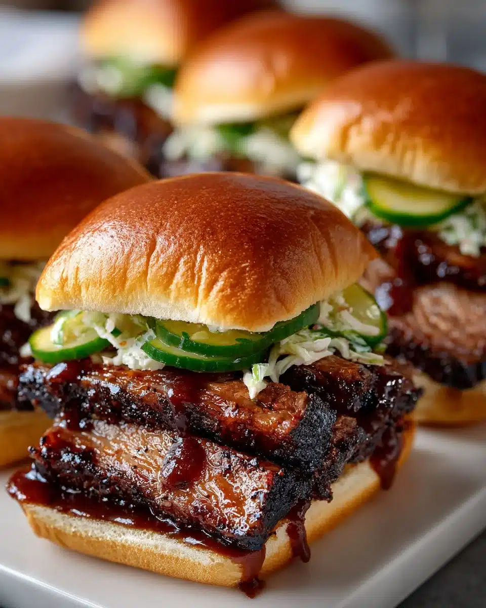 Smoky BBQ Halal Brisket Sandwiches smoky bbq halal brisket sandwiches 2026 04 12 004951
