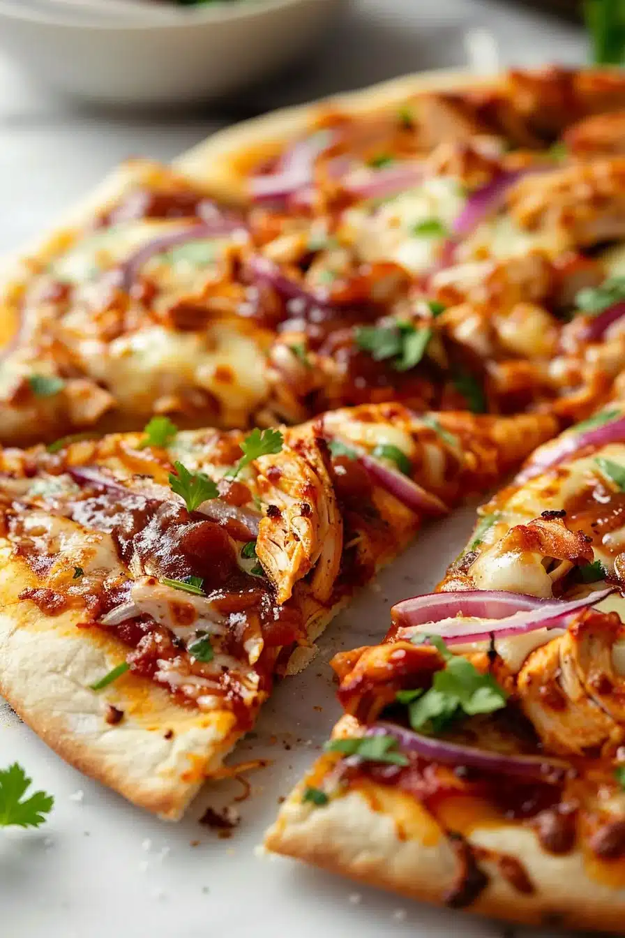 Southern Style BBQ Chicken Pizza