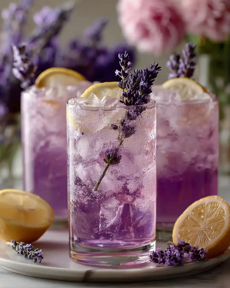 Sparkling Lavender Lemonade Mocktail Sparkling Lavender Lemonade Mocktail