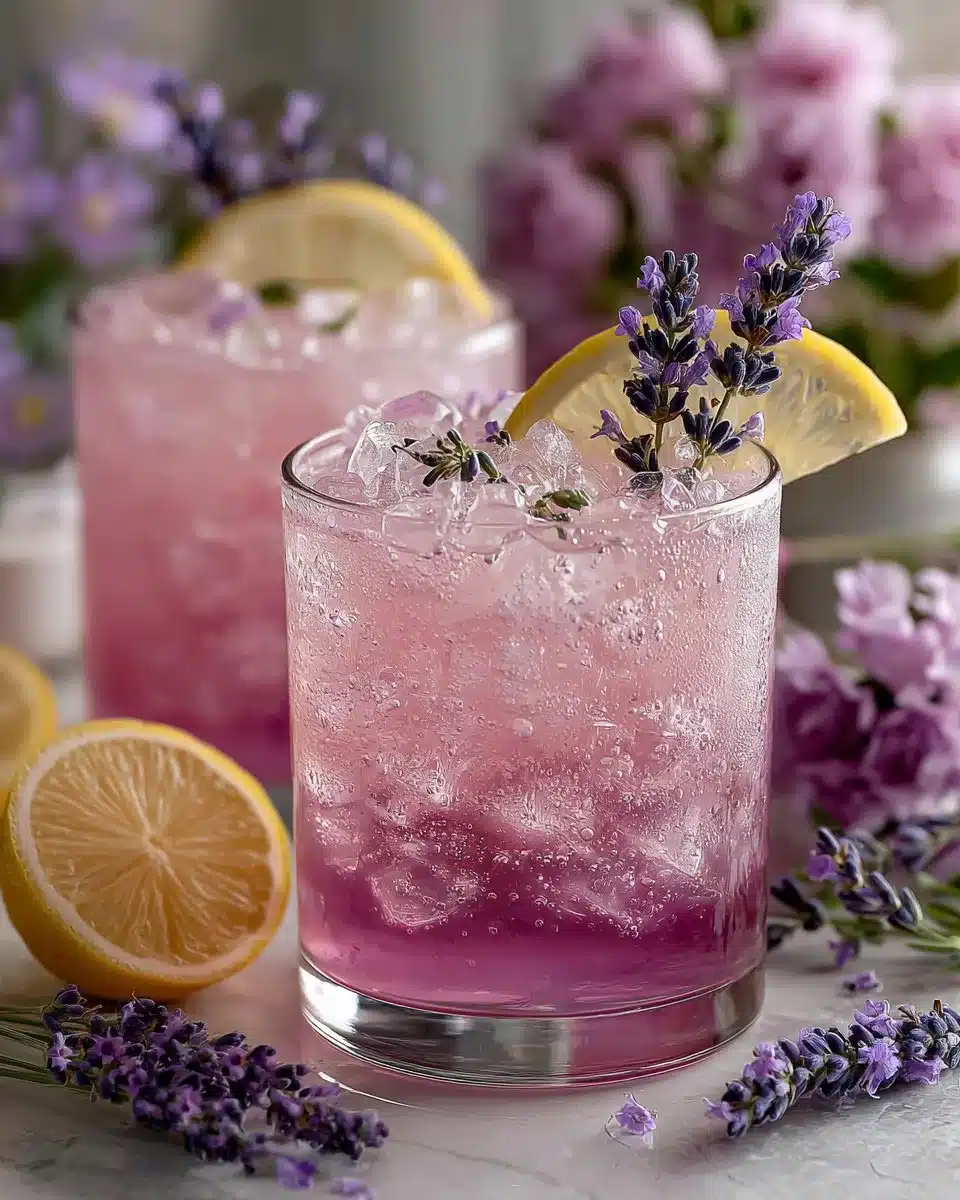 Sparkling Lavender Lemonade Mocktail Sparkling Lavender Lemonade Mocktail