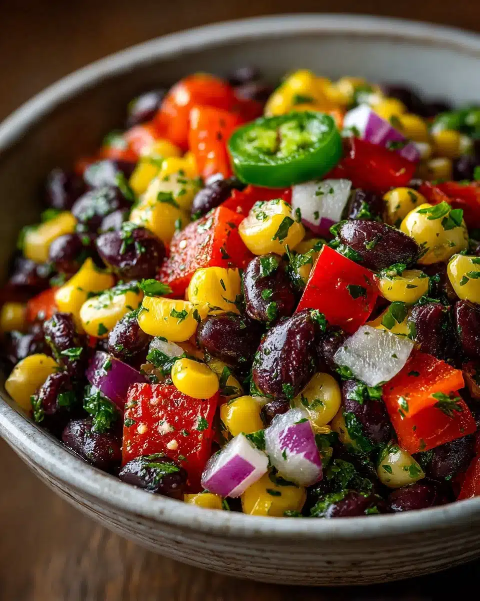 Spicy Black Bean and Corn Salsa Spicy Black Bean and Corn Salsa