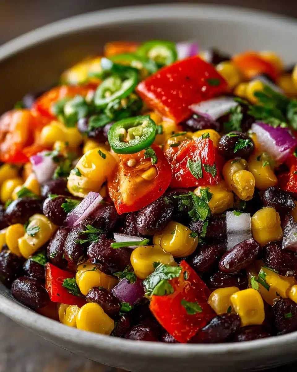Spicy Black Bean and Corn Salsa Spicy Black Bean and Corn Salsa