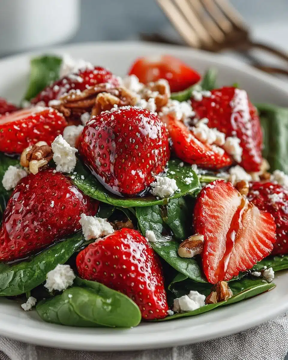 strawberry and spinach balsamic salad 2026 04 17 001938