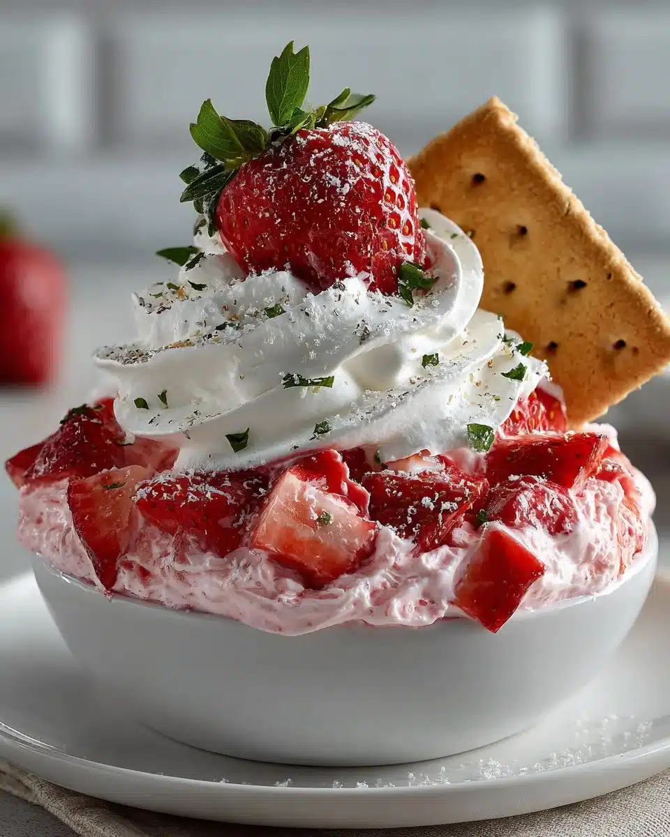 Strawberry Shortcake Dip with Graham Crackers strawberry shortcake dip with graham crackers 2026 04 05 005752