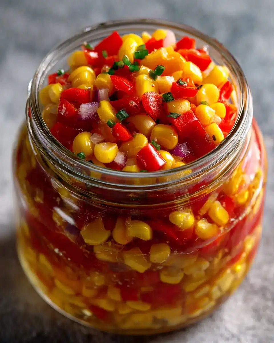Sweet Corn and Red Pepper Relish Sweet Corn and Red Pepper Relish