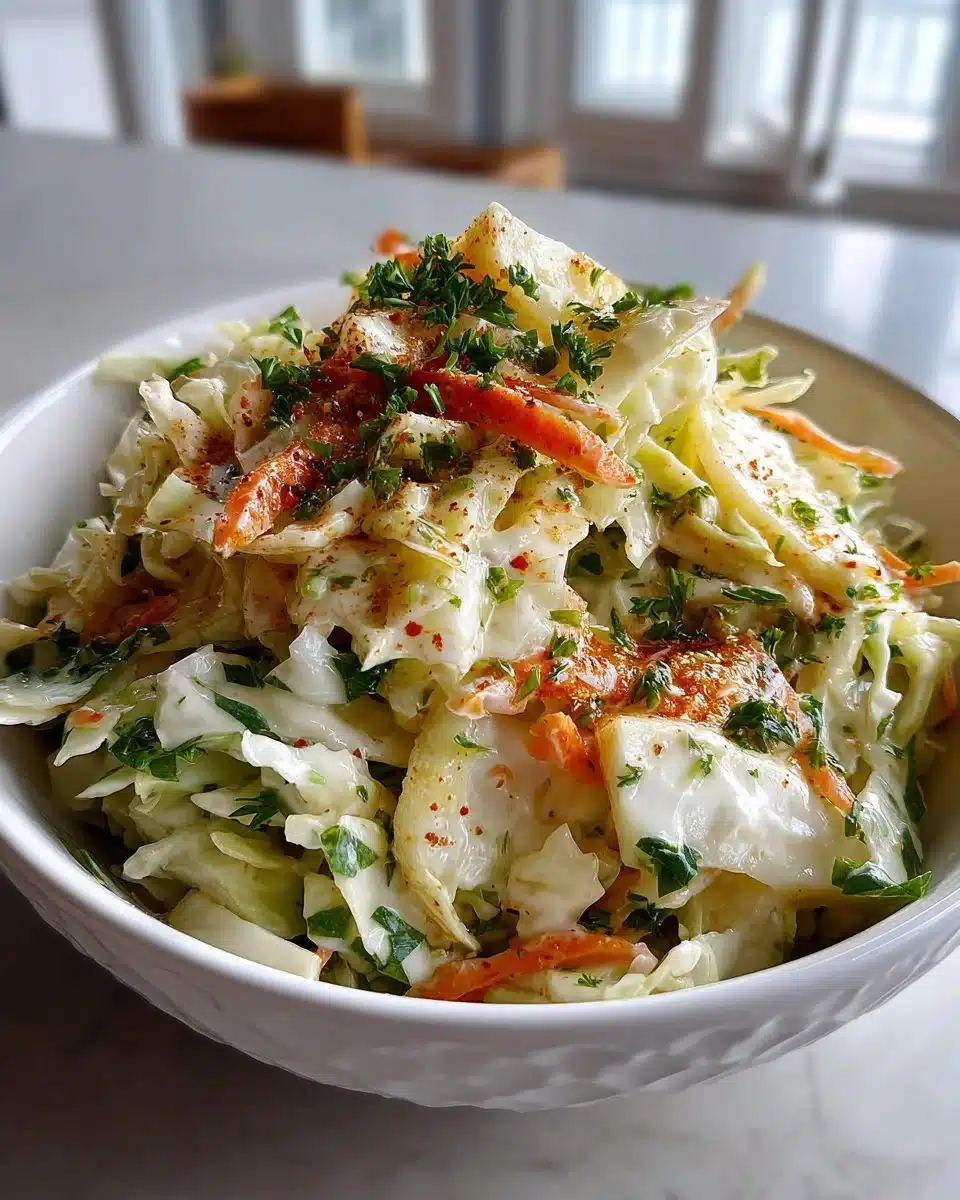 Tangy Apple Cider Coleslaw Tangy Apple Cider Coleslaw