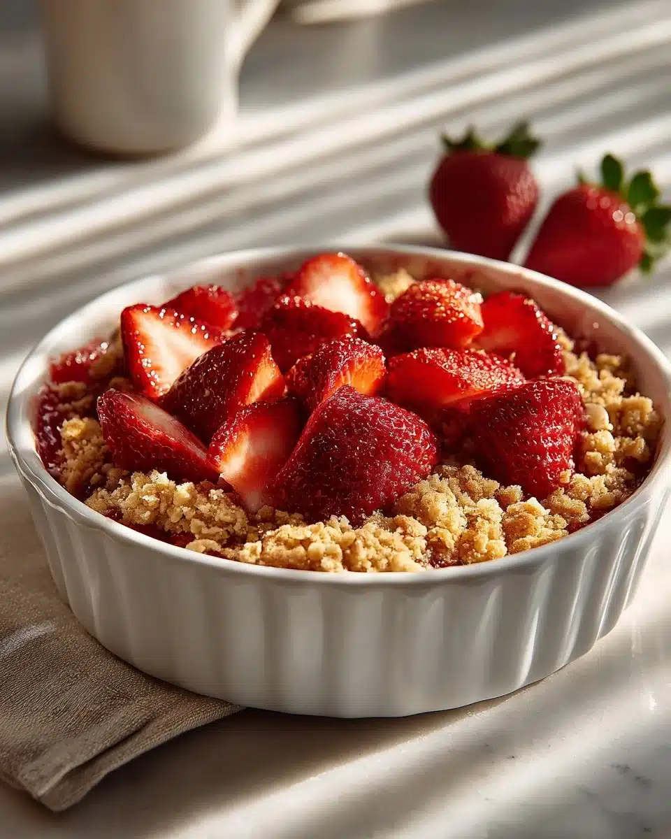 The BEST Strawberry Rhubarb Crisp the best strawberry rhubarb crisp 2026 04 19 220610