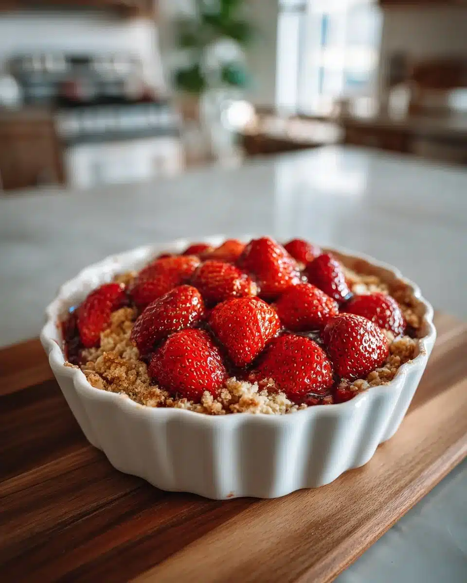 The BEST Strawberry Rhubarb Crisp the best strawberry rhubarb crisp 2026 04 19 220620 2