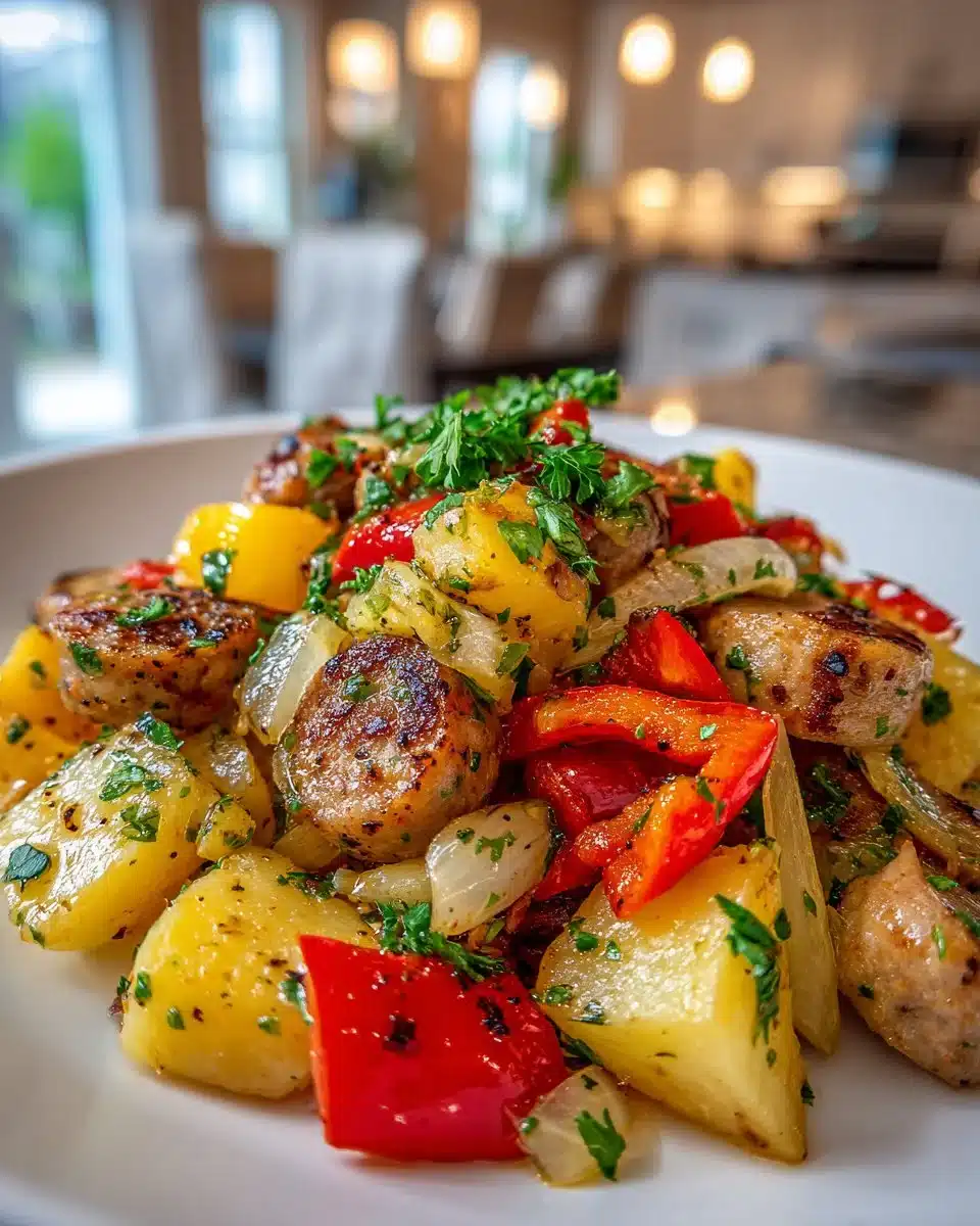 Turkey Sausage and Potato Hash Turkey Sausage and Potato Hash