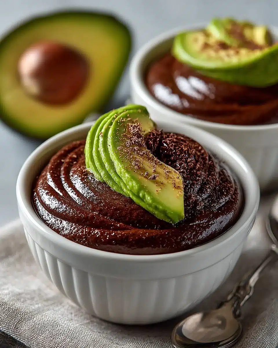 Vegan Chocolate Avocado Mousse Vegan Chocolate Avocado Mousse