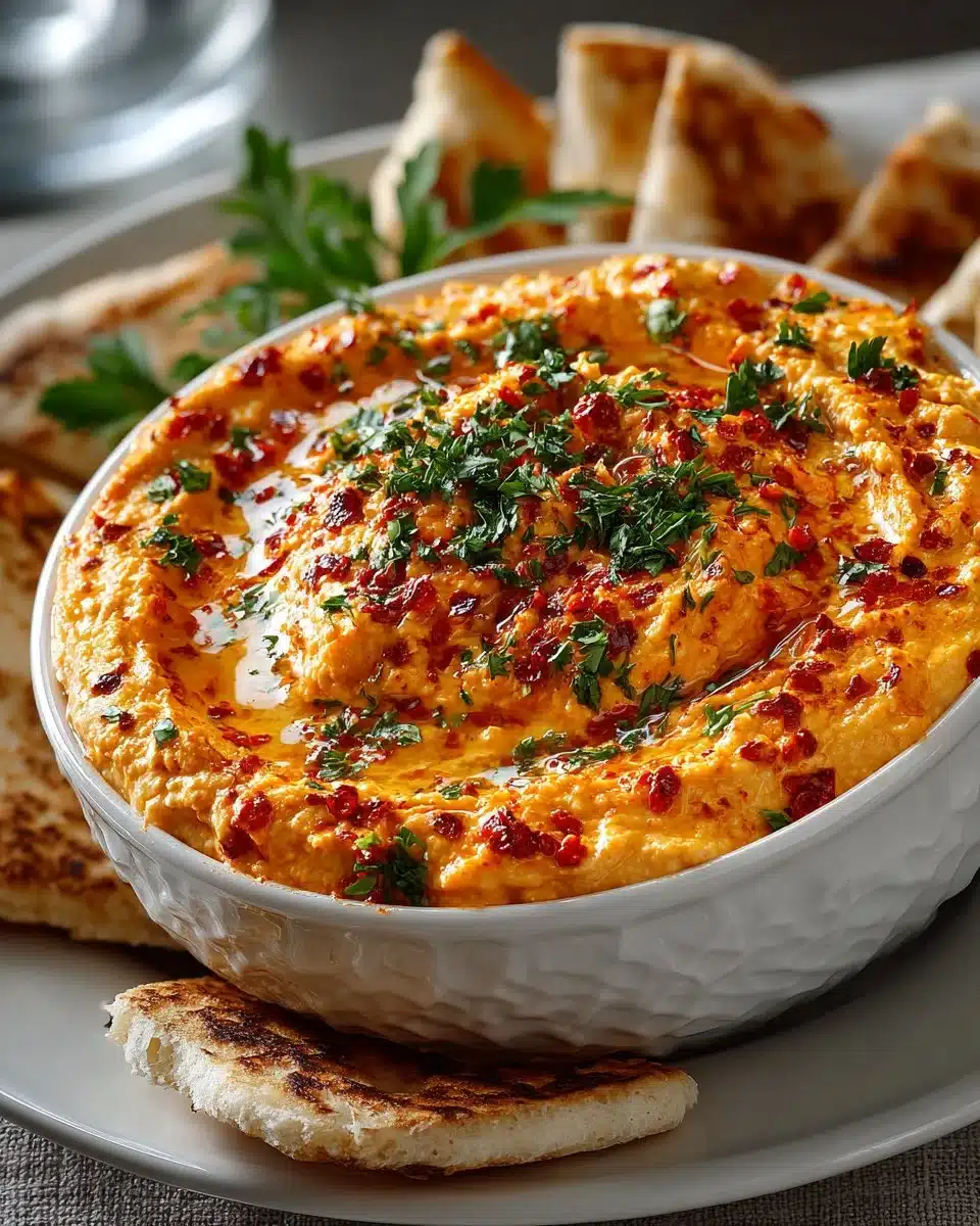 White Bean and Roasted Red Pepper Dip