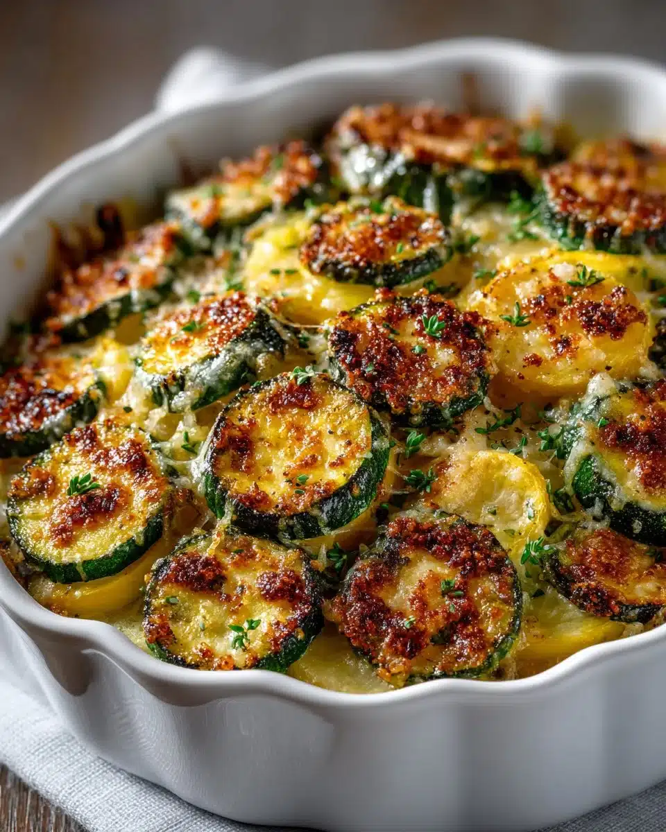 Zucchini and Yellow Squash Casserole Zucchini and Yellow Squash Casserole