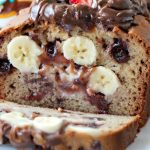 Nutella Banana Split Bread