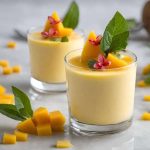 Tropical Mango Bliss Panna Cotta
