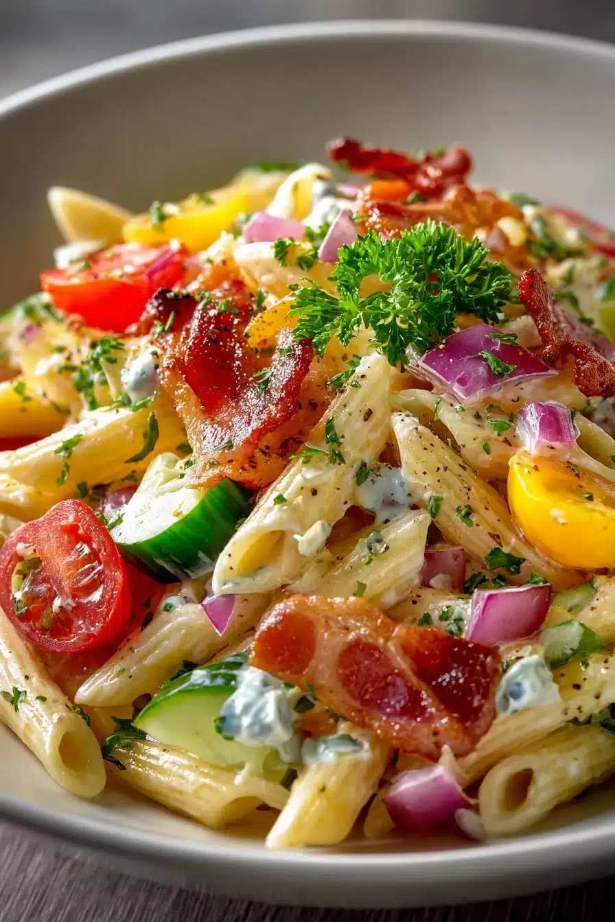 Best Homemade Bacon Ranch Pasta Salad best homemade bacon ranch pasta salad 2026 05 25 032641 2