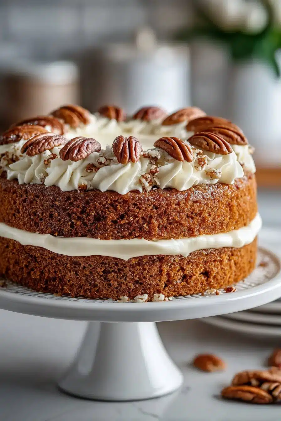 Best Homemade Hummingbird Cake with Cream Cheese Best homemade hummingbird cake topped with cream cheese frosting
